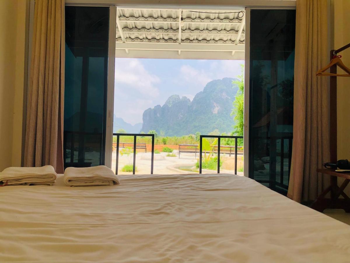 Jungle Paradise Vangvieng - Bungalows فان فيان المظهر الخارجي الصورة