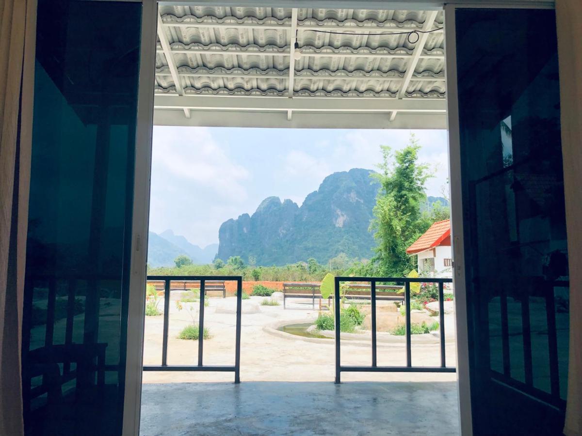 Jungle Paradise Vangvieng - Bungalows فان فيان المظهر الخارجي الصورة