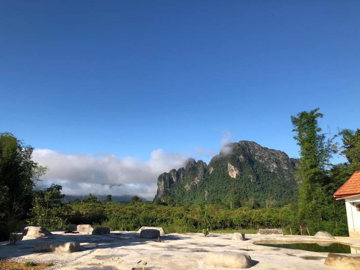 Jungle Paradise Vangvieng - Bungalows فان فيان المظهر الخارجي الصورة