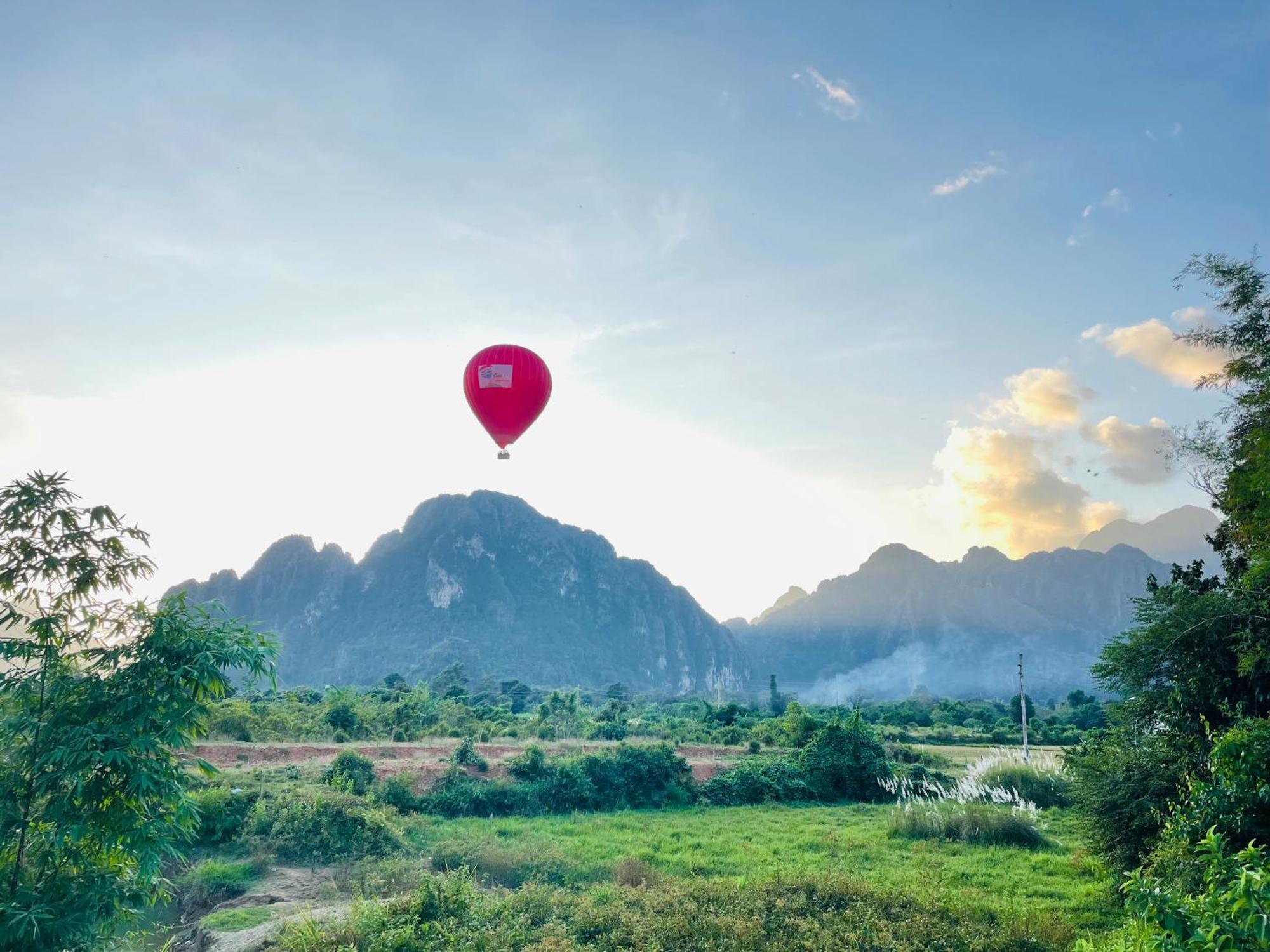 Jungle Paradise Vangvieng - Bungalows فان فيان المظهر الخارجي الصورة
