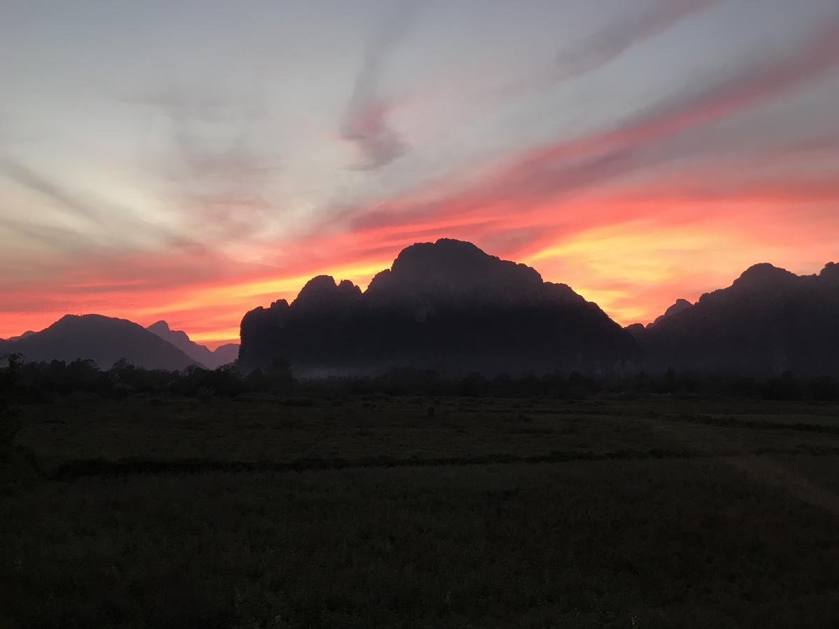 Jungle Paradise Vangvieng - Bungalows فان فيان المظهر الخارجي الصورة