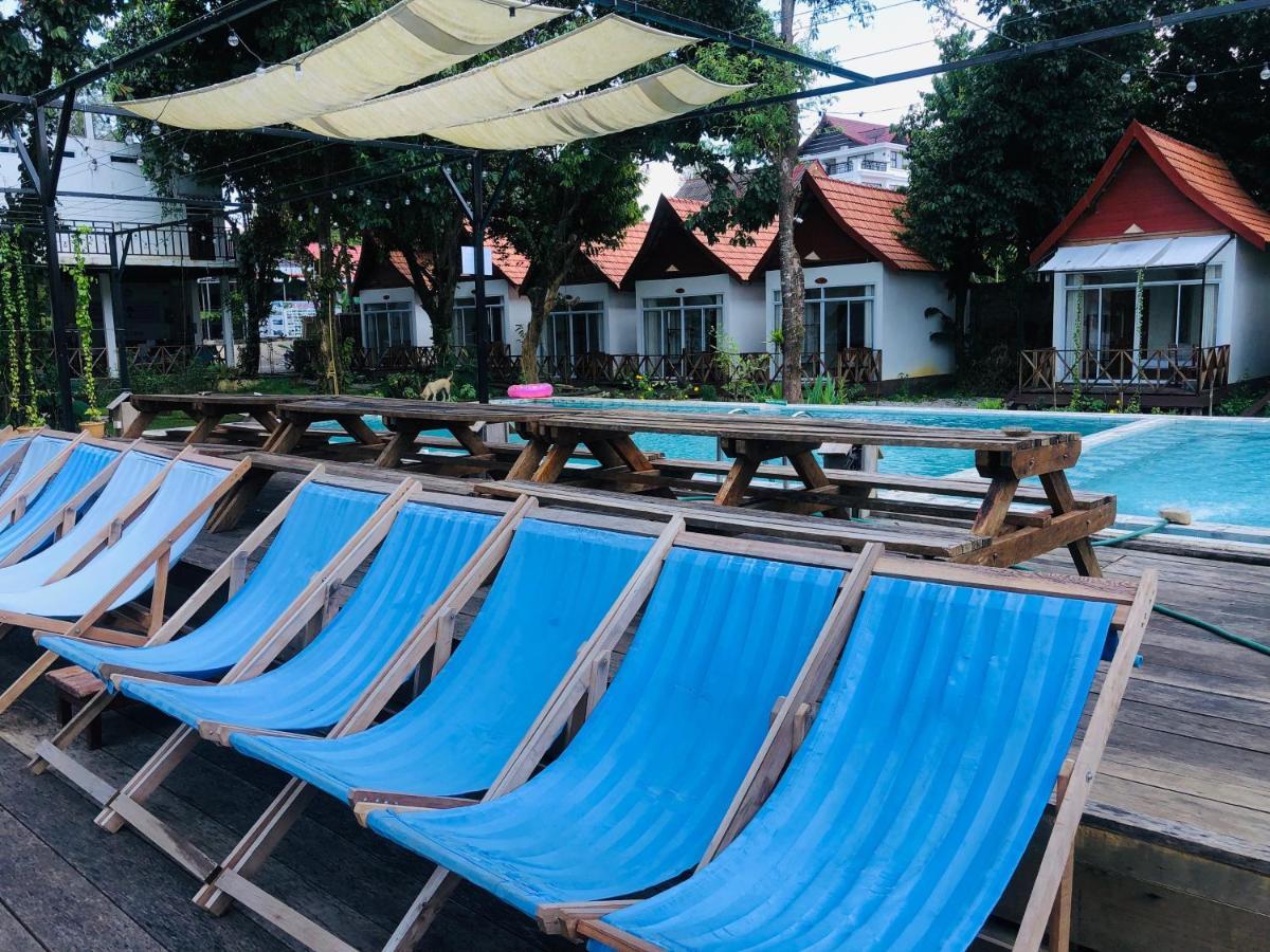 Jungle Paradise Vangvieng - Bungalows فان فيان المظهر الخارجي الصورة
