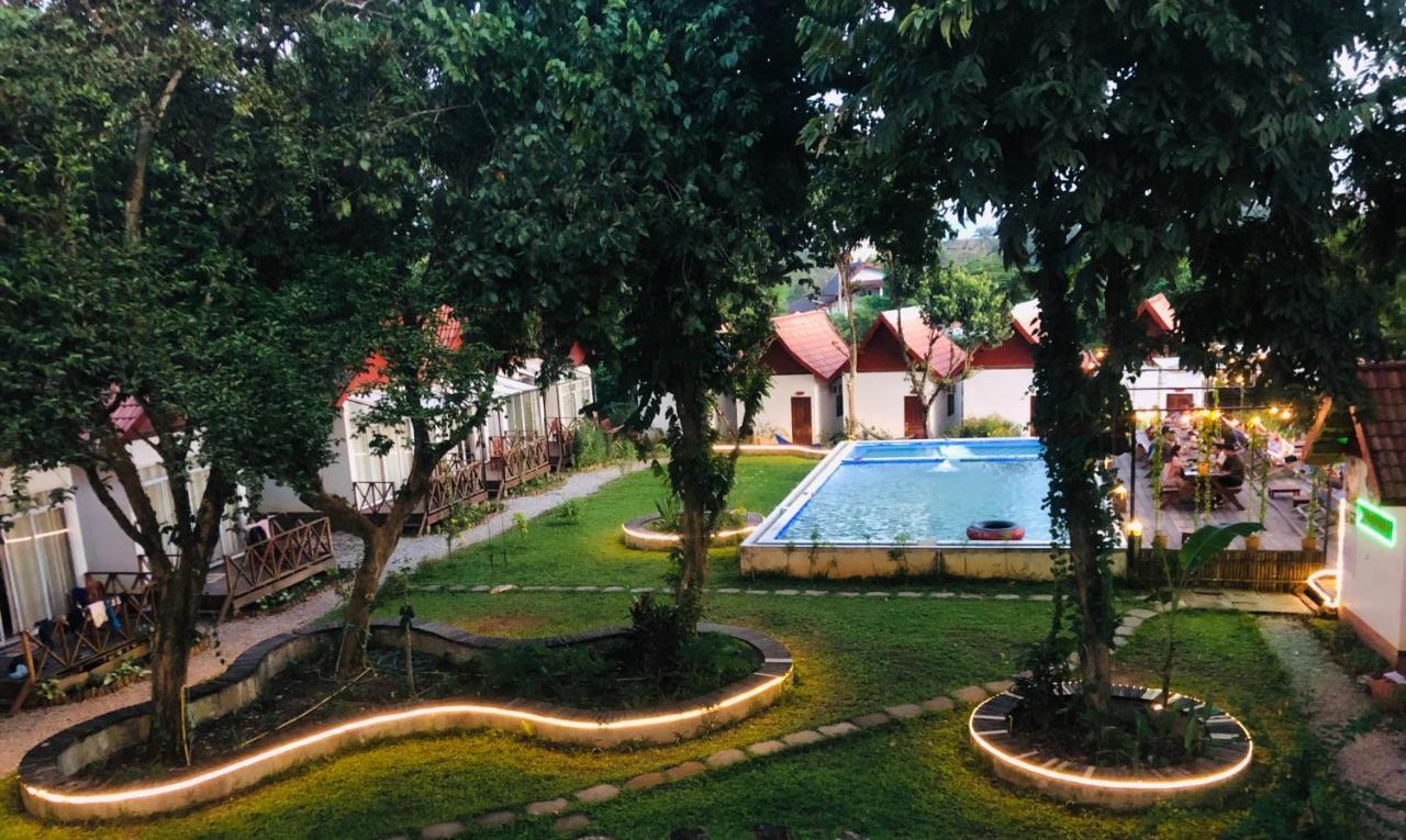 Jungle Paradise Vangvieng - Bungalows فان فيان المظهر الخارجي الصورة